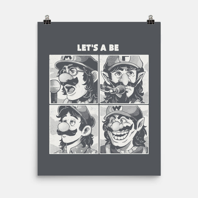 Let's A Be-None-Matte-Poster-Arigatees