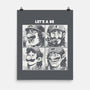 Let's A Be-None-Matte-Poster-Arigatees