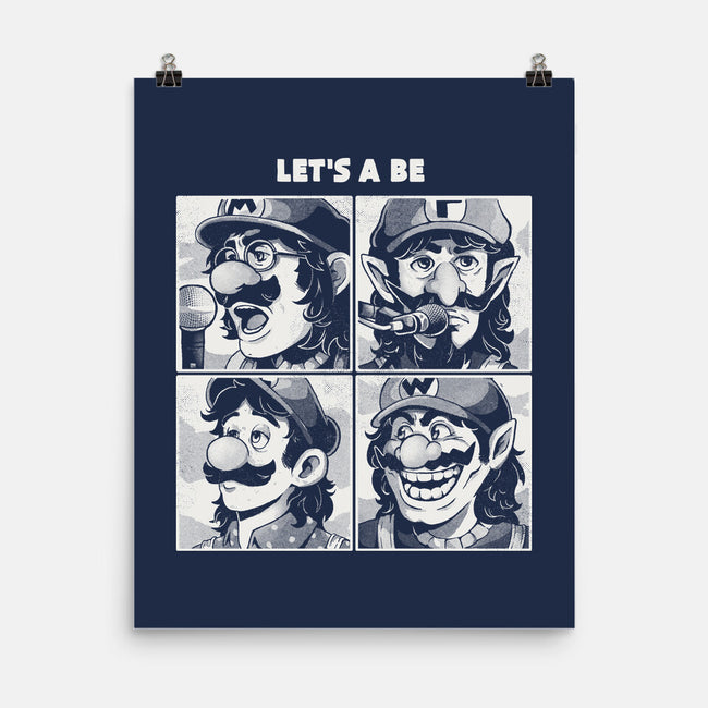 Let's A Be-None-Matte-Poster-Arigatees