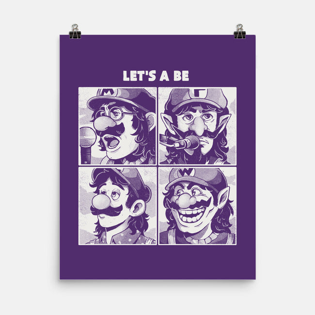 Let's A Be-None-Matte-Poster-Arigatees