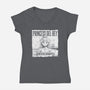 Princess Del Rey-Womens-V-Neck-Tee-Arigatees