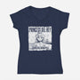 Princess Del Rey-Womens-V-Neck-Tee-Arigatees