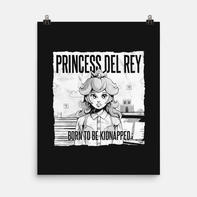 Princess Del Rey-None-Matte-Poster-Arigatees