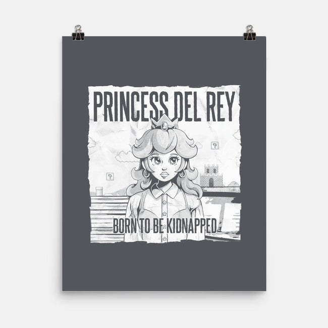 Princess Del Rey-None-Matte-Poster-Arigatees