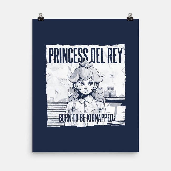 Princess Del Rey-None-Matte-Poster-Arigatees