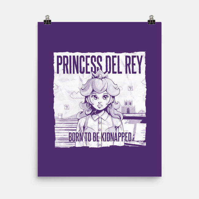 Princess Del Rey-None-Matte-Poster-Arigatees