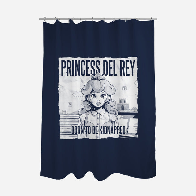 Princess Del Rey-None-Polyester-Shower Curtain-Arigatees
