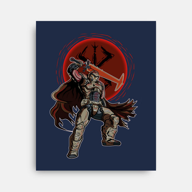 Berserk Doom-None-Stretched-Canvas-nickzzarto
