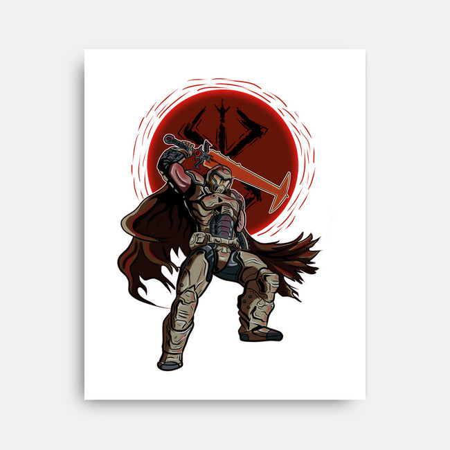 Berserk Doom-None-Stretched-Canvas-nickzzarto