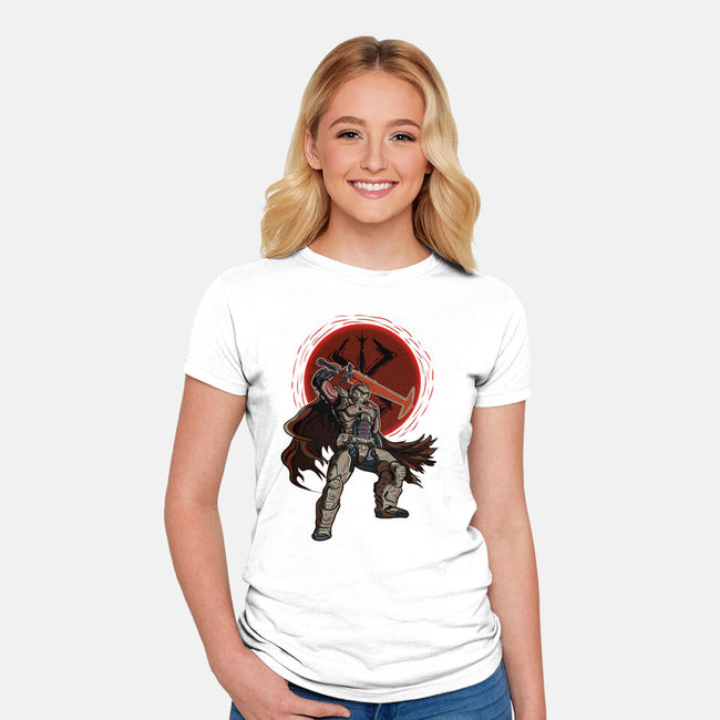 Berserk Doom-Womens-Fitted-Tee-nickzzarto