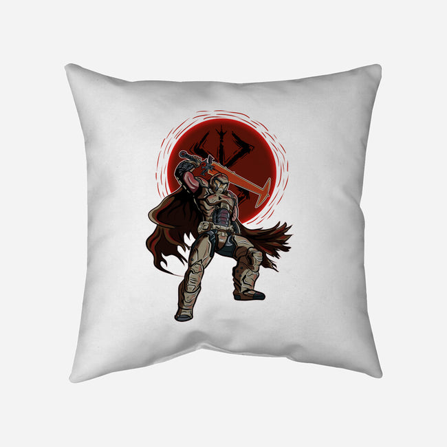 Berserk Doom-None-Removable Cover w Insert-Throw Pillow-nickzzarto