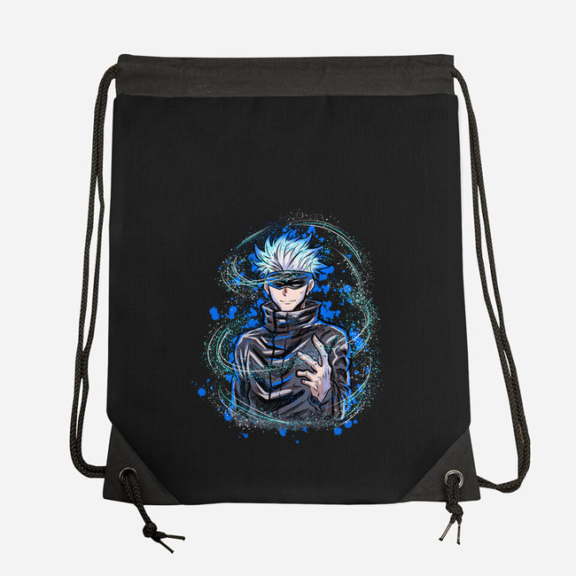 Teacher Gojo-None-Drawstring-Bag-nickzzarto
