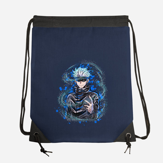 Teacher Gojo-None-Drawstring-Bag-nickzzarto
