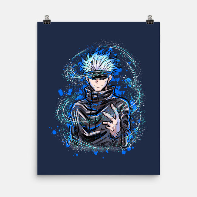 Teacher Gojo-None-Matte-Poster-nickzzarto