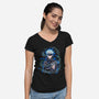 Teacher Gojo-Womens-V-Neck-Tee-nickzzarto