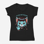 Pawspurr-Womens-V-Neck-Tee-palmstreet