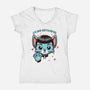 Pawspurr-Womens-V-Neck-Tee-palmstreet