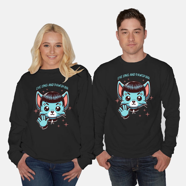 Pawspurr-Unisex-Crew Neck-Sweatshirt-palmstreet