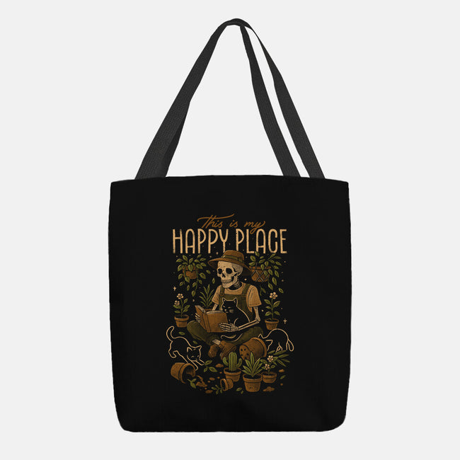 This Is My Happy Place-None-Basic Tote-Bag-eduely