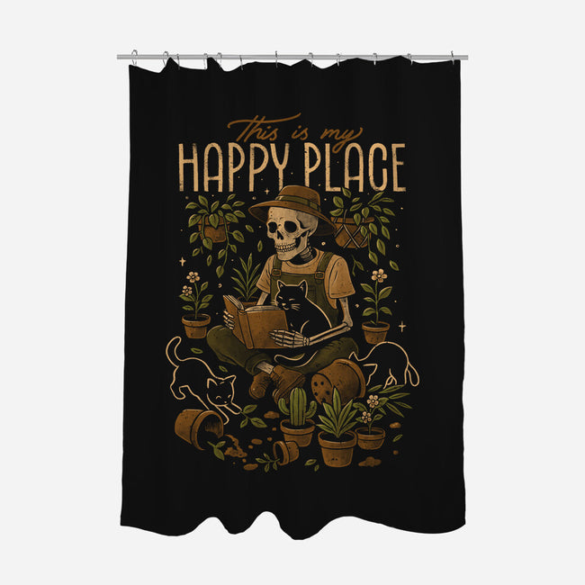 This Is My Happy Place-None-Polyester-Shower Curtain-eduely