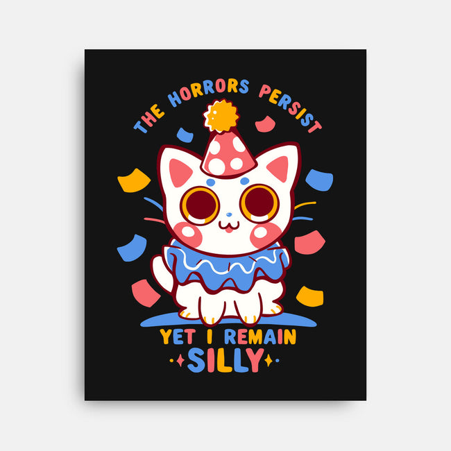 Yet I Remain Silly-None-Stretched-Canvas-TechraNova