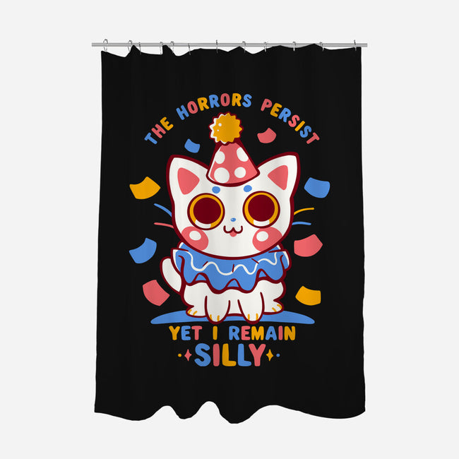 Yet I Remain Silly-None-Polyester-Shower Curtain-TechraNova