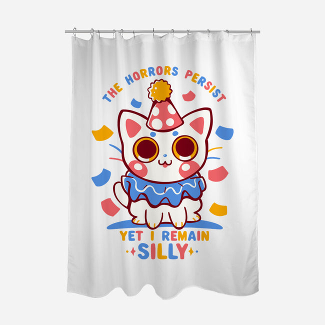 Yet I Remain Silly-None-Polyester-Shower Curtain-TechraNova