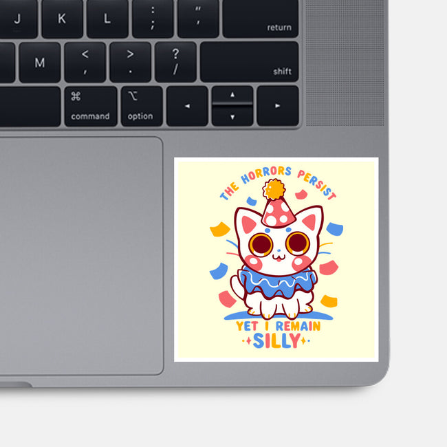 Yet I Remain Silly-None-Glossy-Sticker-TechraNova