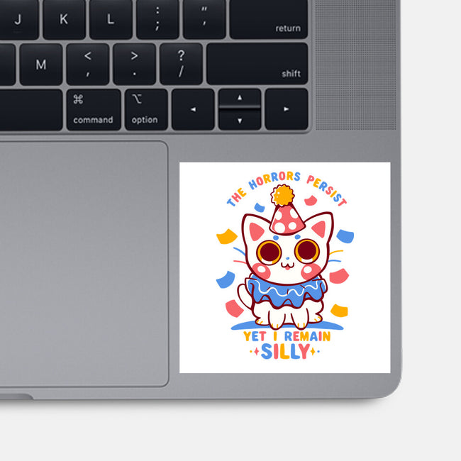Yet I Remain Silly-None-Glossy-Sticker-TechraNova