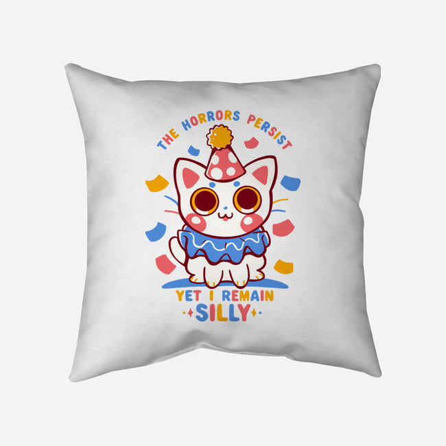 Yet I Remain Silly-None-Removable Cover w Insert-Throw Pillow-TechraNova