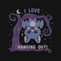 I Love Hanging Out-Mens-Premium-Tee-TechraNova