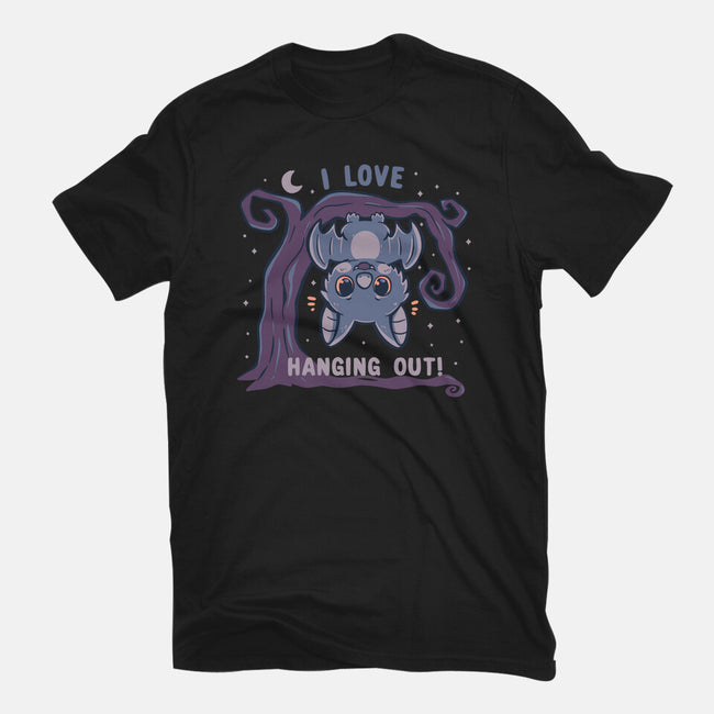 I Love Hanging Out-Mens-Heavyweight-Tee-TechraNova