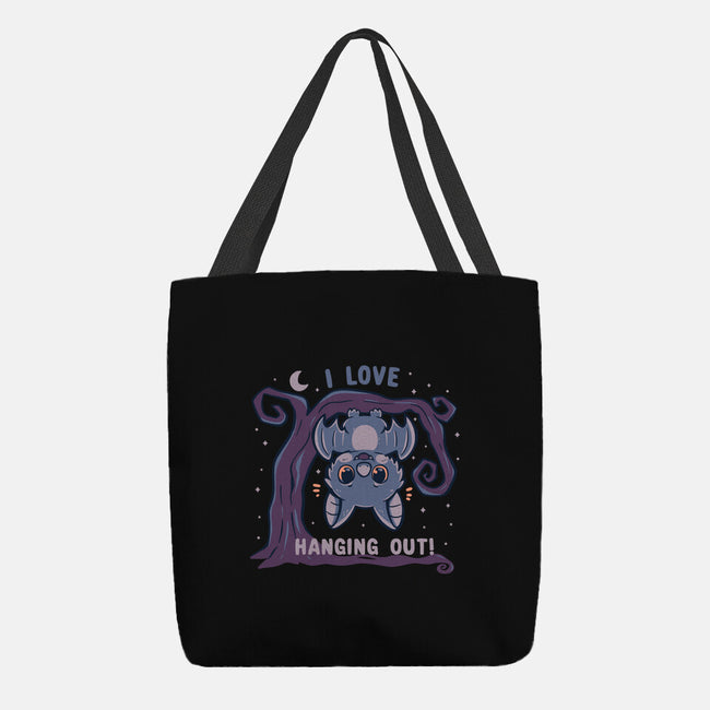 I Love Hanging Out-None-Basic Tote-Bag-TechraNova