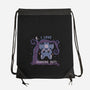 I Love Hanging Out-None-Drawstring-Bag-TechraNova