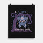 I Love Hanging Out-None-Matte-Poster-TechraNova