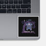 I Love Hanging Out-None-Glossy-Sticker-TechraNova