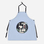 Doggy Phone Home-Unisex-Kitchen-Apron-Xentee