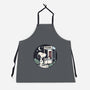 Doggy Phone Home-Unisex-Kitchen-Apron-Xentee