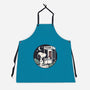 Doggy Phone Home-Unisex-Kitchen-Apron-Xentee