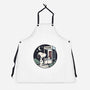 Doggy Phone Home-Unisex-Kitchen-Apron-Xentee