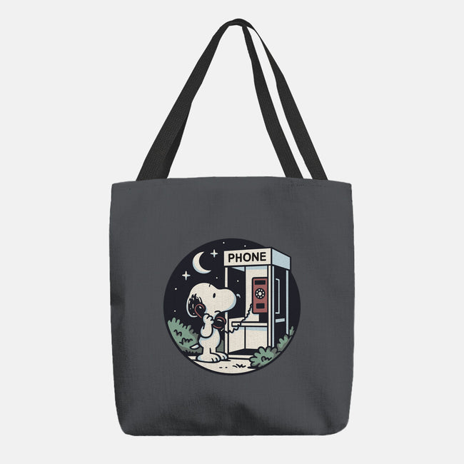 Doggy Phone Home-None-Basic Tote-Bag-Xentee