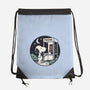 Doggy Phone Home-None-Drawstring-Bag-Xentee