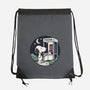 Doggy Phone Home-None-Drawstring-Bag-Xentee