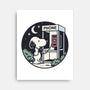 Doggy Phone Home-None-Stretched-Canvas-Xentee