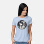 Doggy Phone Home-Womens-Basic-Tee-Xentee