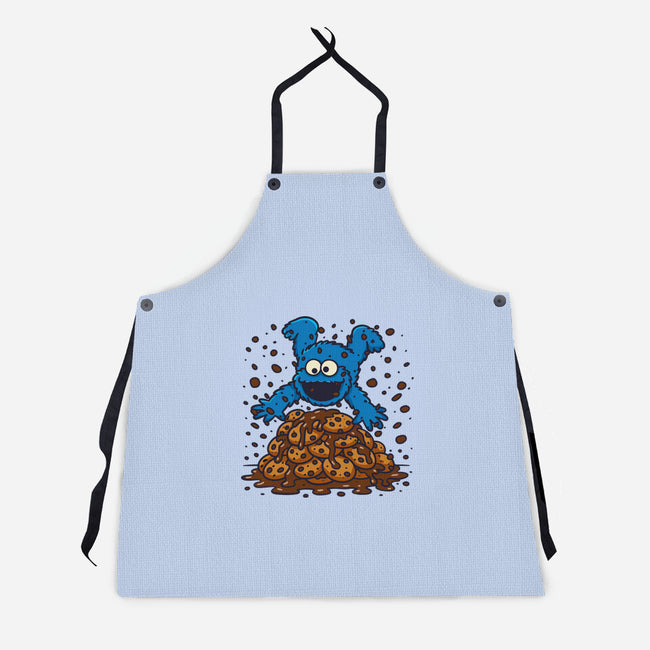 Cookie Dive-Unisex-Kitchen-Apron-Xentee