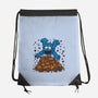 Cookie Dive-None-Drawstring-Bag-Xentee