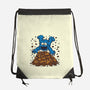 Cookie Dive-None-Drawstring-Bag-Xentee