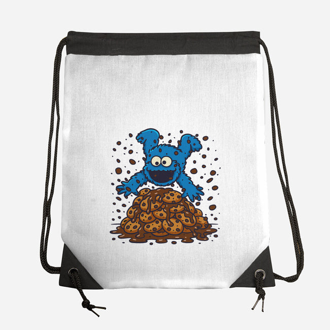 Cookie Dive-None-Drawstring-Bag-Xentee