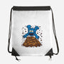 Cookie Dive-None-Drawstring-Bag-Xentee